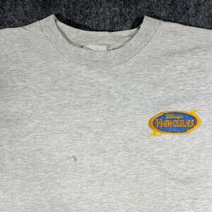Vintage 90s Disney Hercules T-Shirt XL Gray Movie Promo
